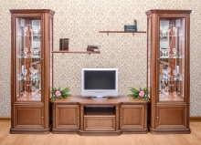 Набор мебели для гостинной Нижегородец 92 с полками